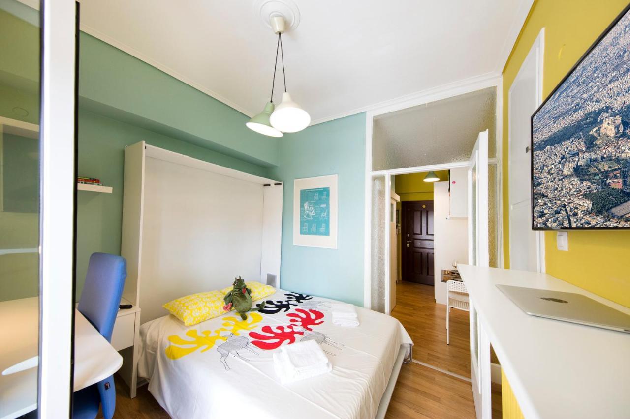 Startupper'S Pad In Real Athenian Neighbourhood Apartment Екстериор снимка