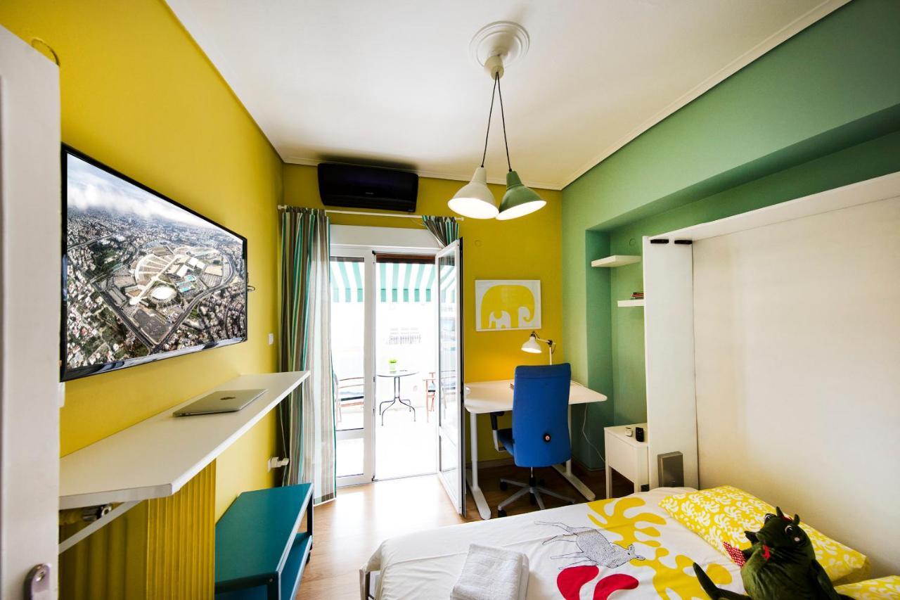 Startupper'S Pad In Real Athenian Neighbourhood Apartment Екстериор снимка